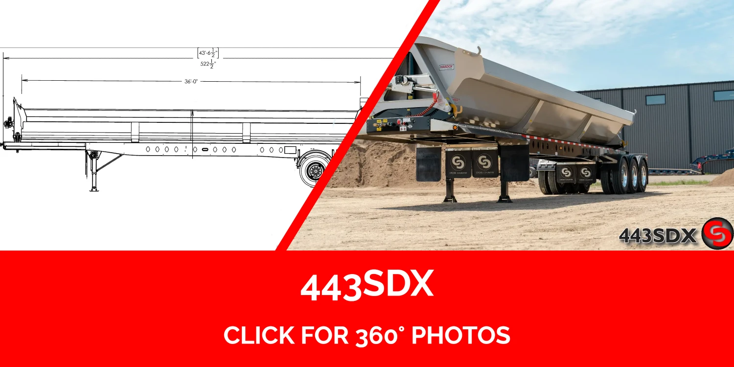 44' Tridem Side Dump — photo 2