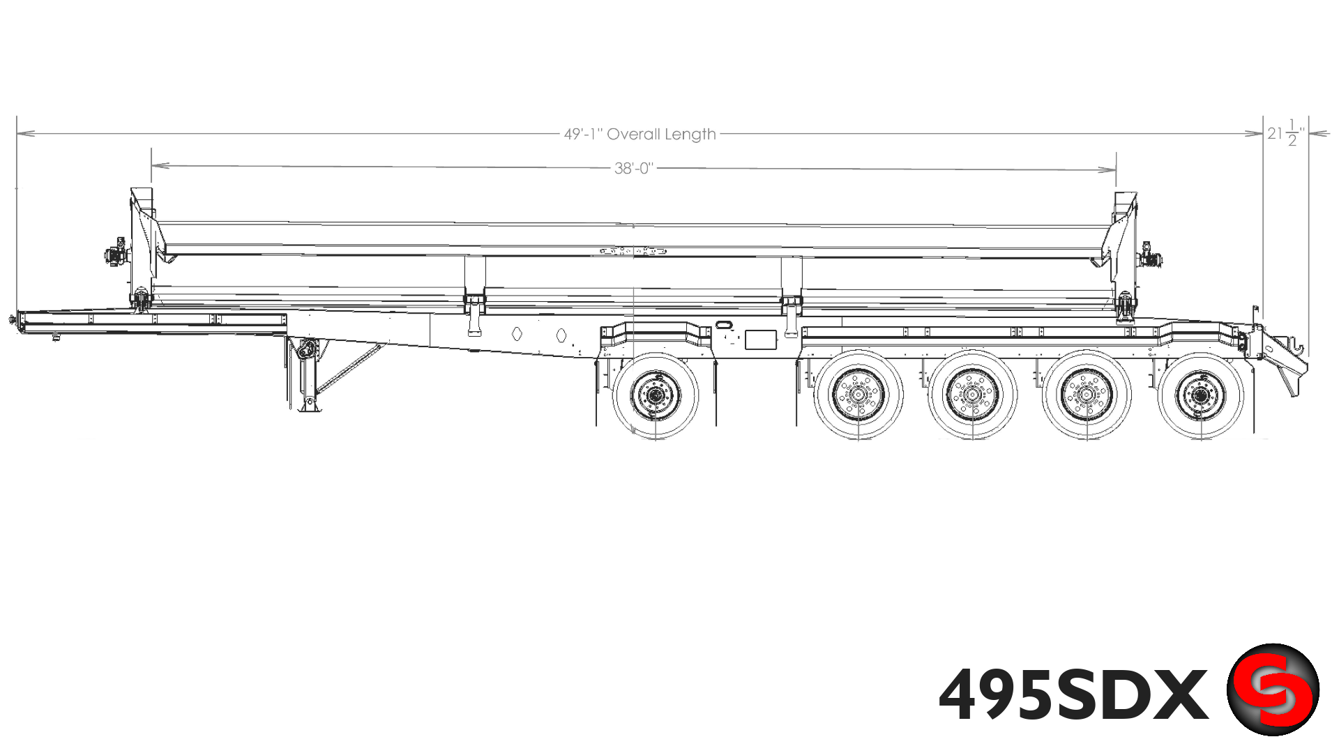 495SDX Side Dump — photo 3