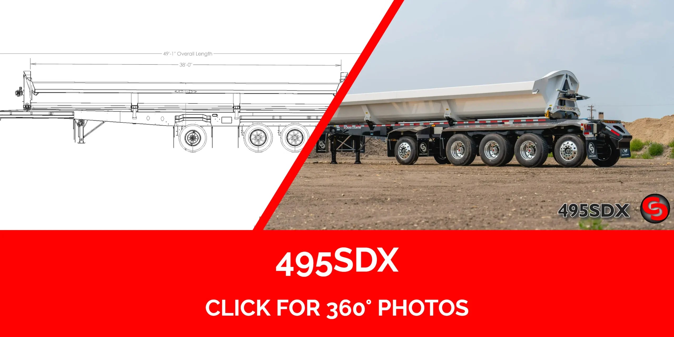 495SDX Side Dump — photo 2