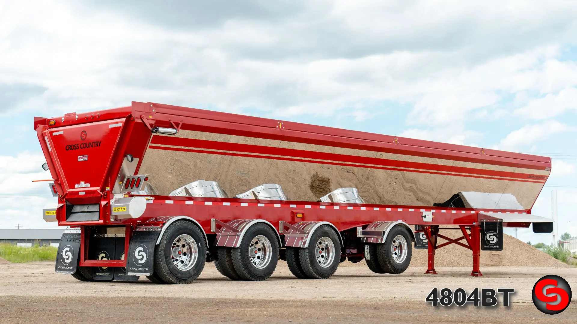 48' Quad-Axle Belt Trailer — photo 7