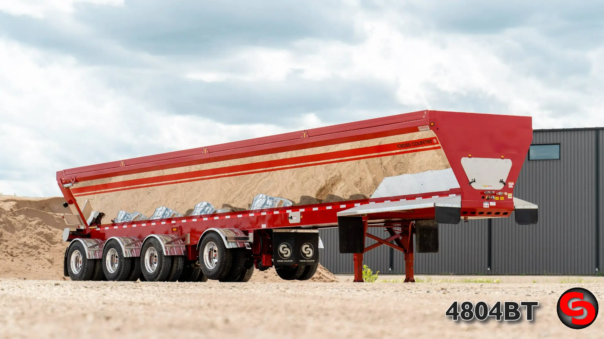 48' Quad-Axle Belt Trailer — photo 9