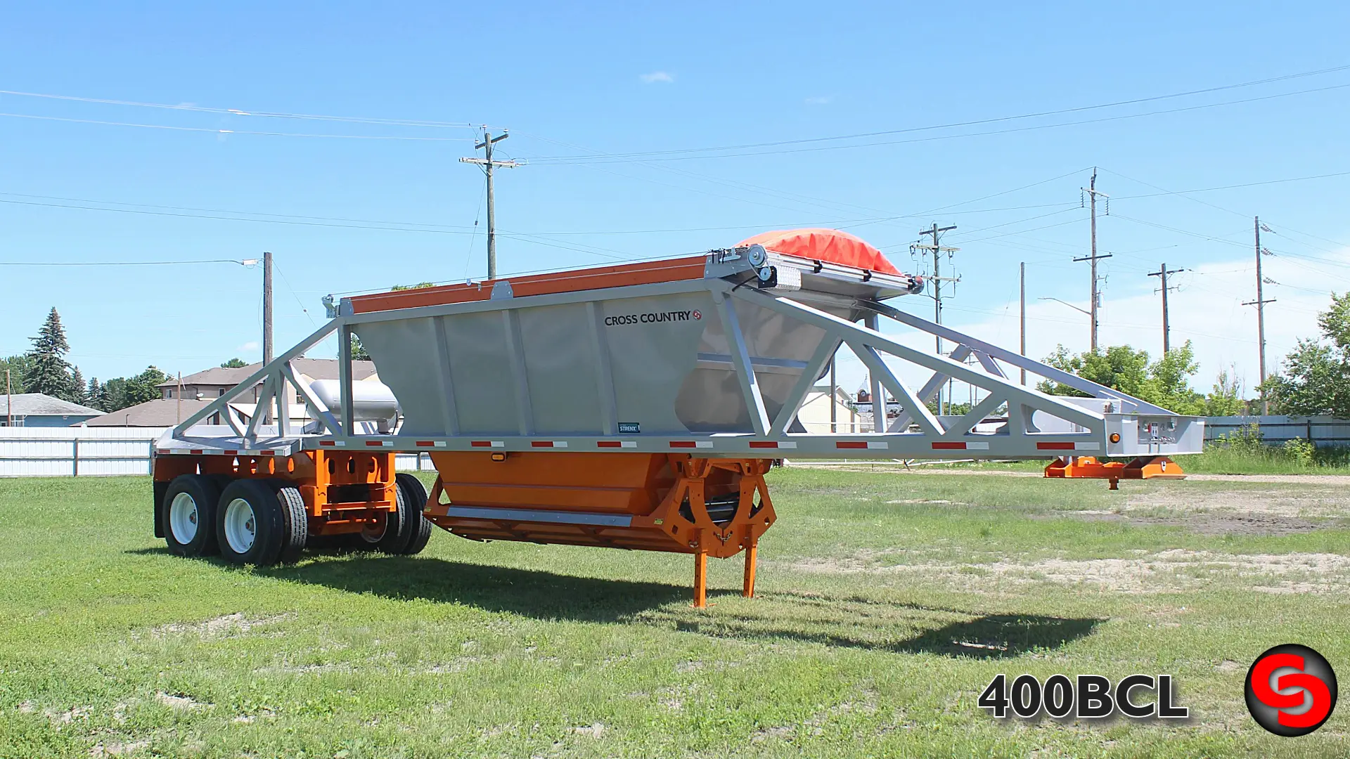 40' 2-Axle Clamshell Belly Dump