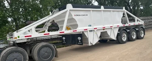 42' Tridem Clamshell Belly Dump — photo 2