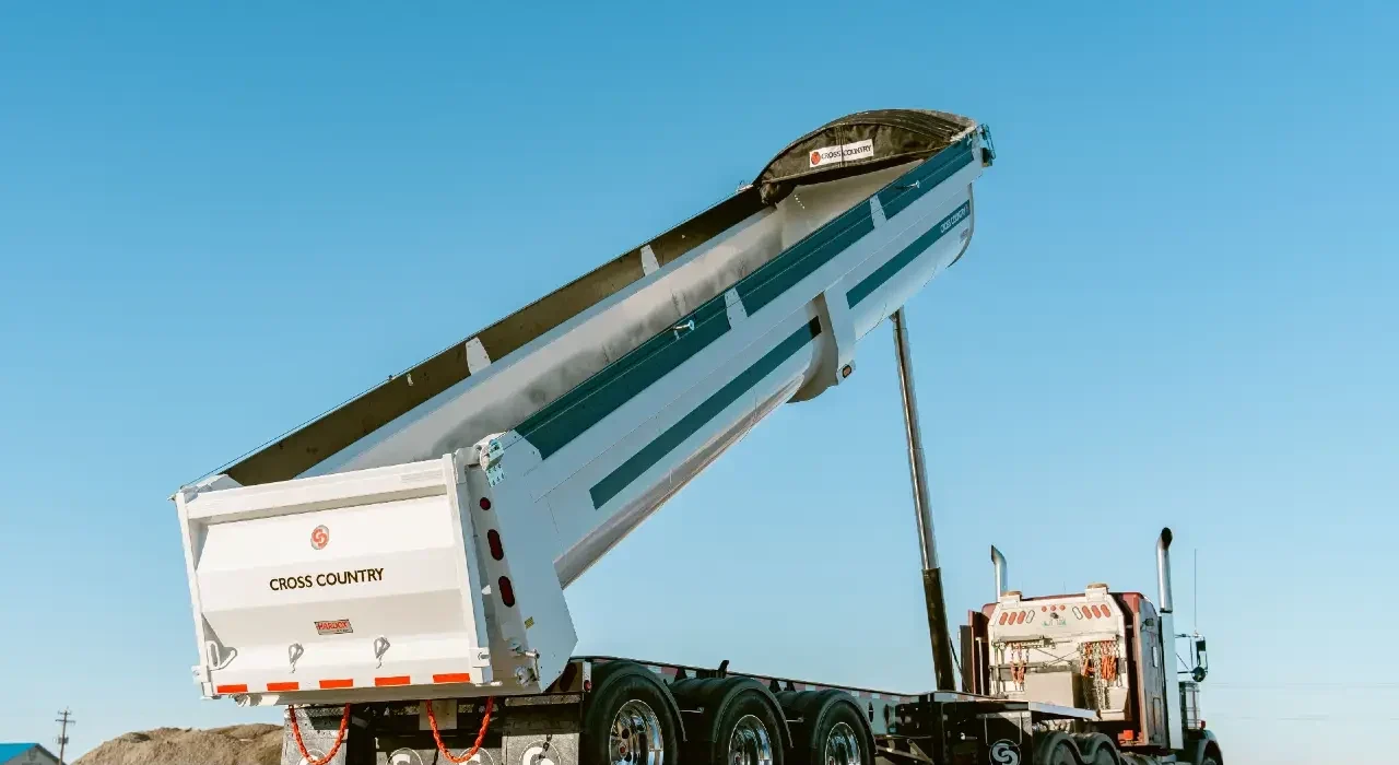 36' Tridem Drop Frame End Dump — photo 6