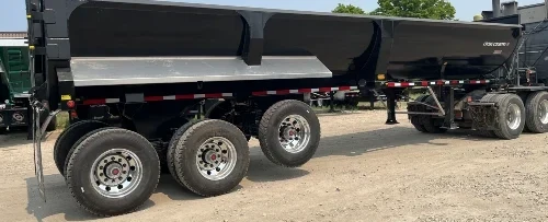 36' Tridem Drop Frame End Dump — photo 3