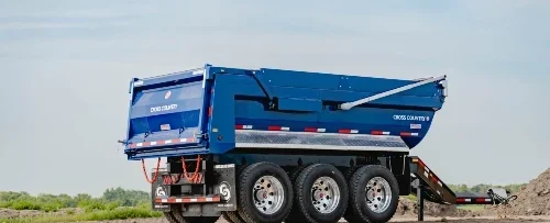 36' Tridem Drop Frame End Dump — photo 4