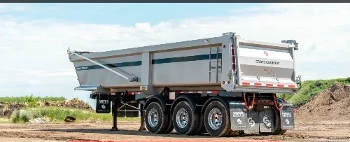 34'10in Tridem Quarter Frame End Dump