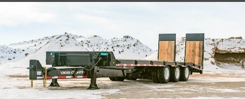 30-Ton Tridem Tag Trailer